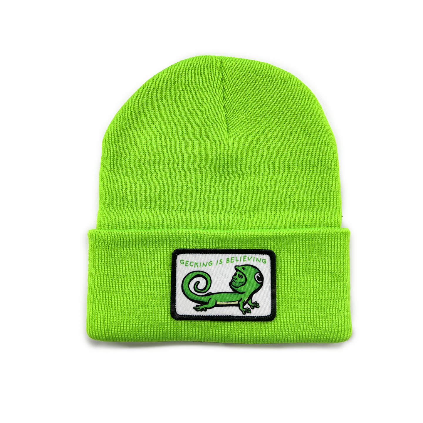 GECKING IS BELIEVING BEANIE